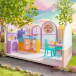 Hugs & Mugs Cafe 25 Piece Coffee Shop for Small Dolls with Play Food, Kids 3 Years+ - Image 3