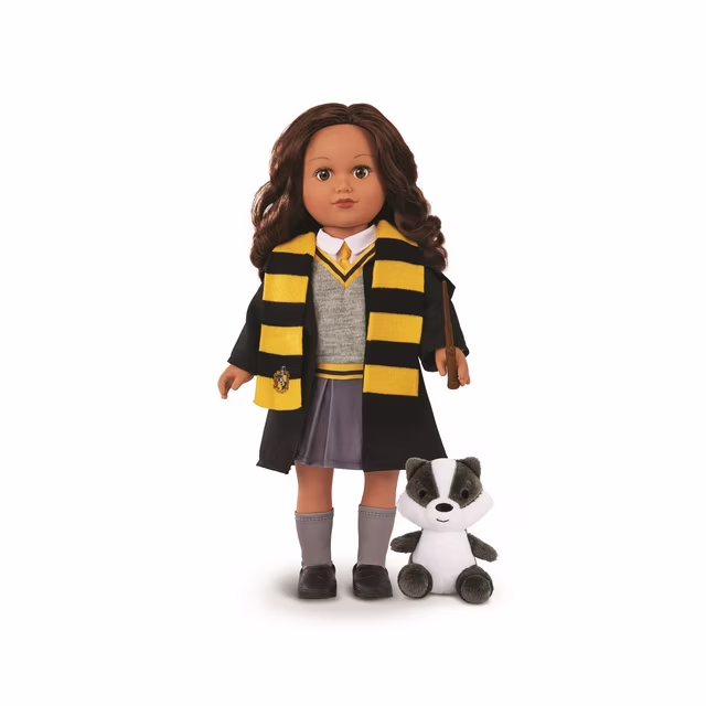 My-Life-As-Harry-Potter-Hufflepuff-Posable-18-inch-Doll-Brunette-Hair-Brown-Eyes_c41bc880-4c6d-4e10-bef6-aab4eff1a873.0e8e18c7252badaabe48e78488f06ca5 Harry Potter Hufflepuff Posable 18-inch Doll, Brunette Hair, Brown Eyes - Image 1